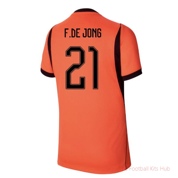 [LK] 2026/27 Netherlands Home Shirt (Kids) (F.De Jong 21)