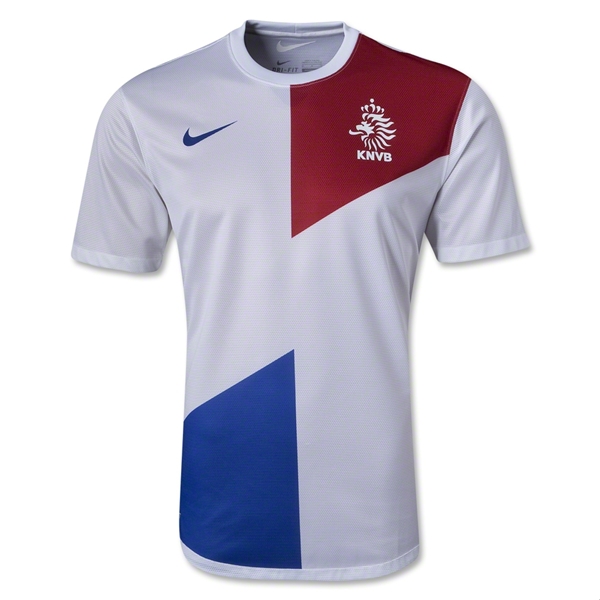 2013 Netherlands 9 Kluivert Away White Jersey Shirt - Official
