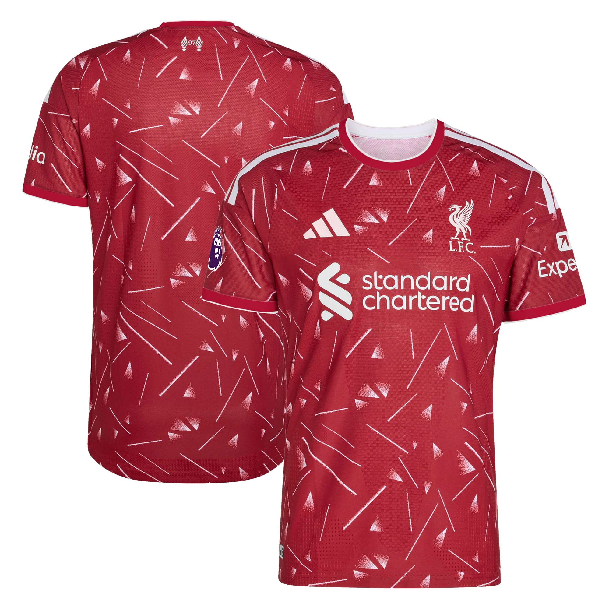 [SJH] Liverpool 2026/27 Home On-Field Authentic Sponsor Patch Jersey - Red