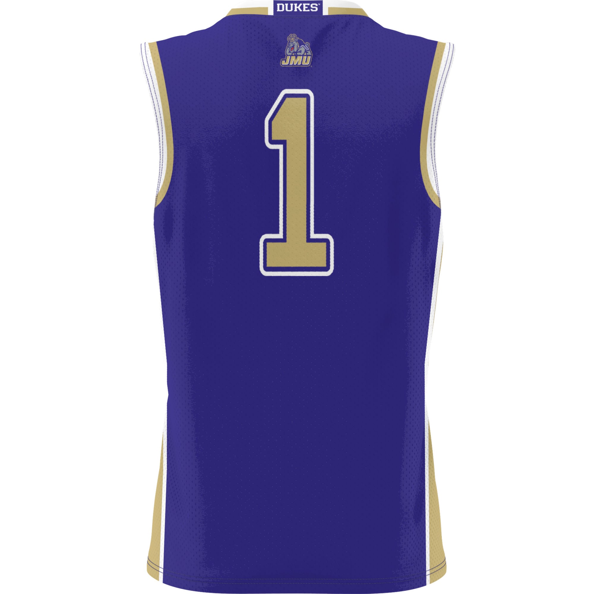 #1 James Madison Dukes GameDay Greats Youth Lightweight Basketball Jersey - Purple