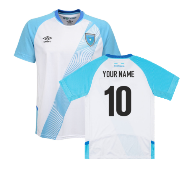 Elite Aero-Dynamic 2019-2020 Guatemala Home Shirt (Your Name)