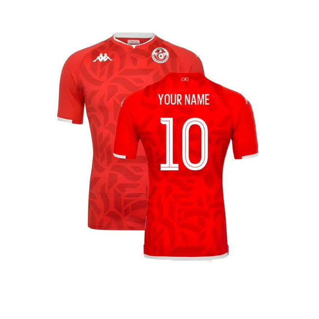 Tunisia 2021-22 Home Shirt (Excellent) (L) ((Excellent) L) (Your Name)