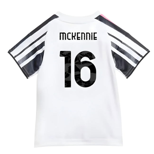 2025-2026 Juventus Baby Home Kit (Baby) (McKennie 16) Antibacterial