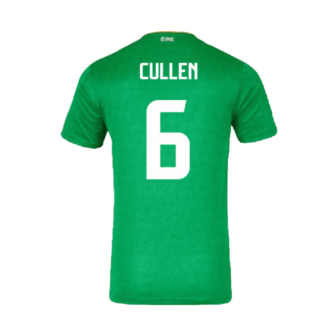 Light And Easy To Use 2024-2025 Republic of Ireland Home Shirt (Cullen 6) Good Quality