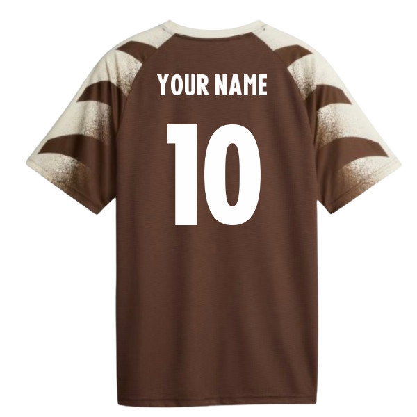 [EFS] 2026-2027 St Pauli Warm Up Jersey (Brown) (Your Name)