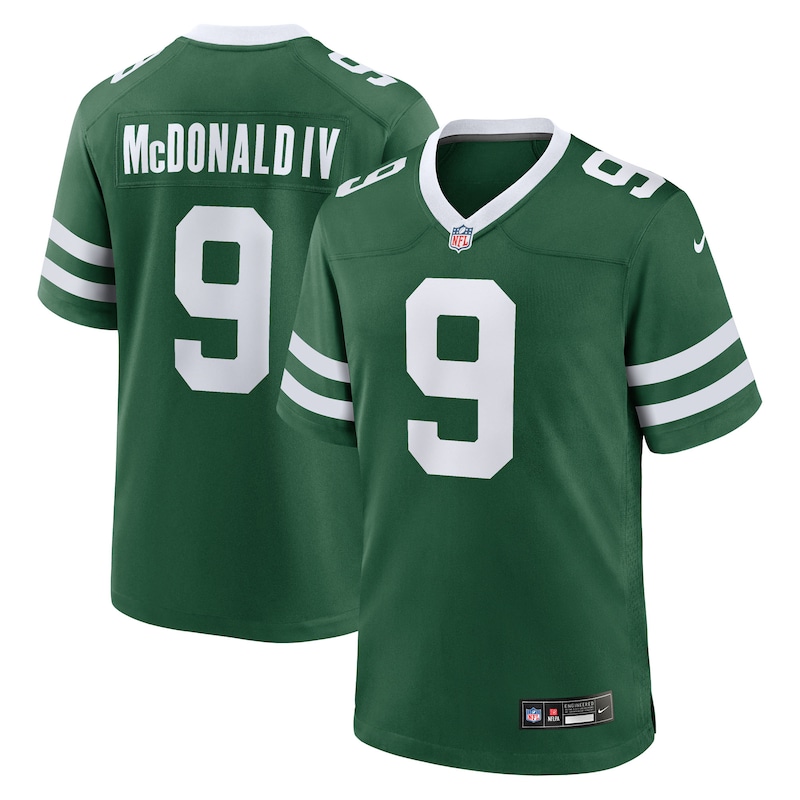 None Will McDonald IV New York Jets Great Value Fan Apparel Football A
