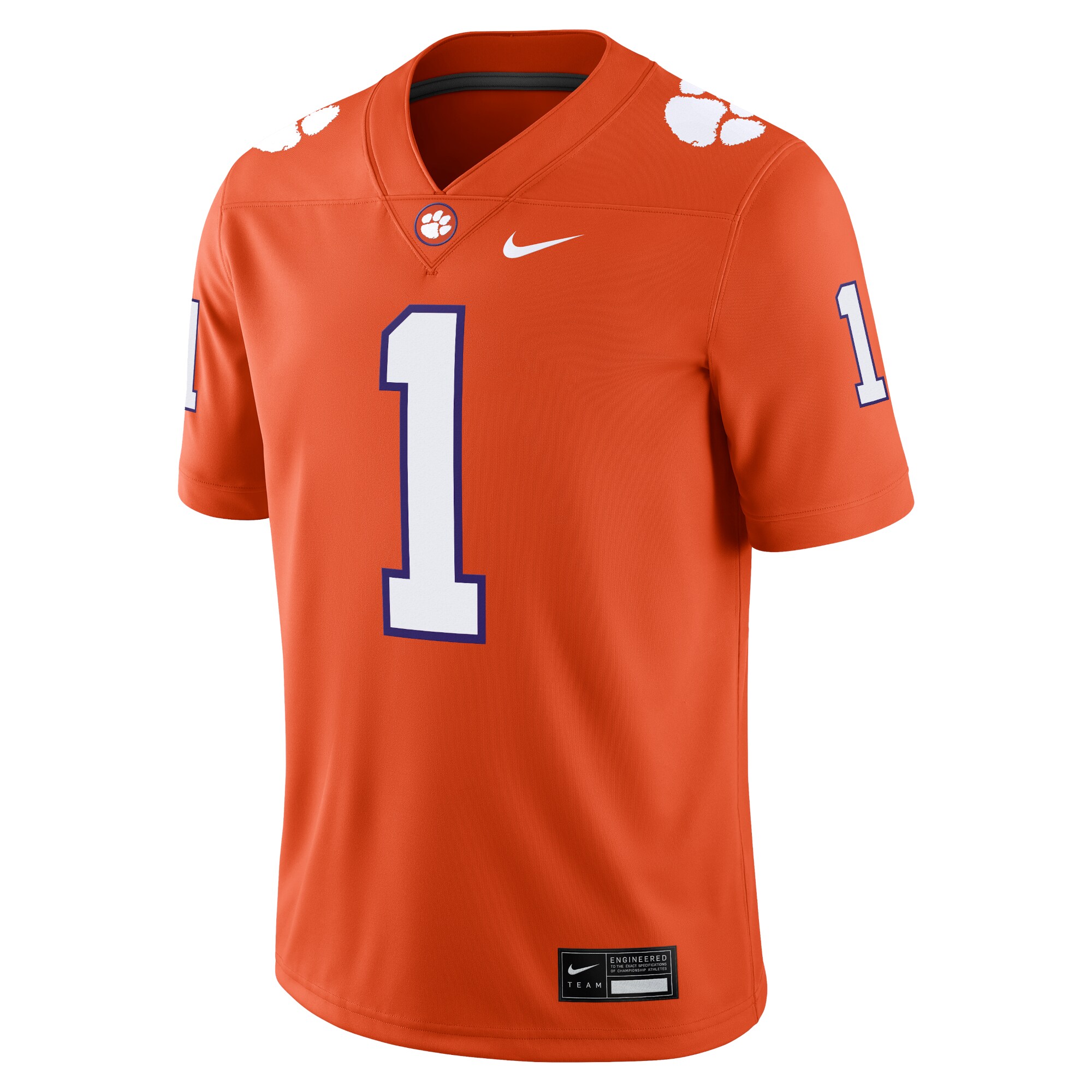 [NJP] Clemson Tigers Game Jersey - Orange