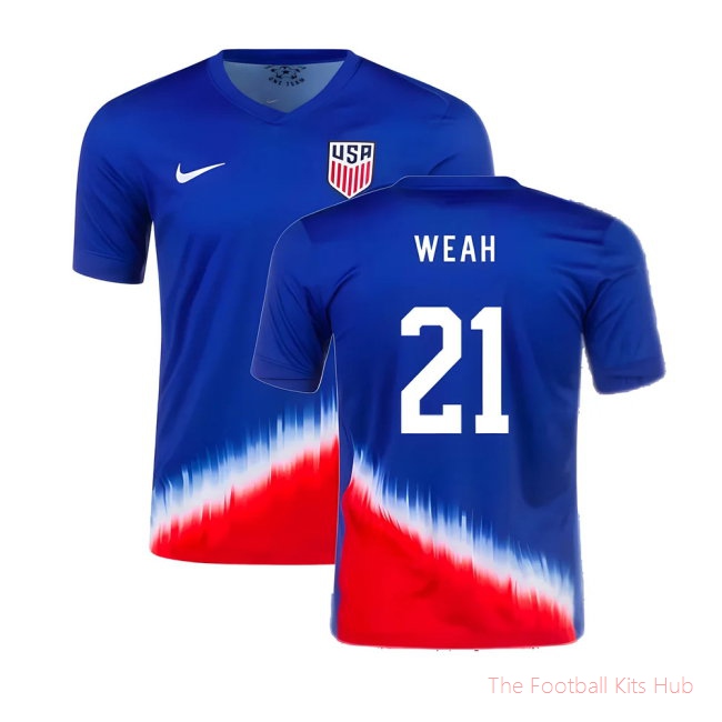 2024-2025 United States USA Away Shirt (WEAH 21)