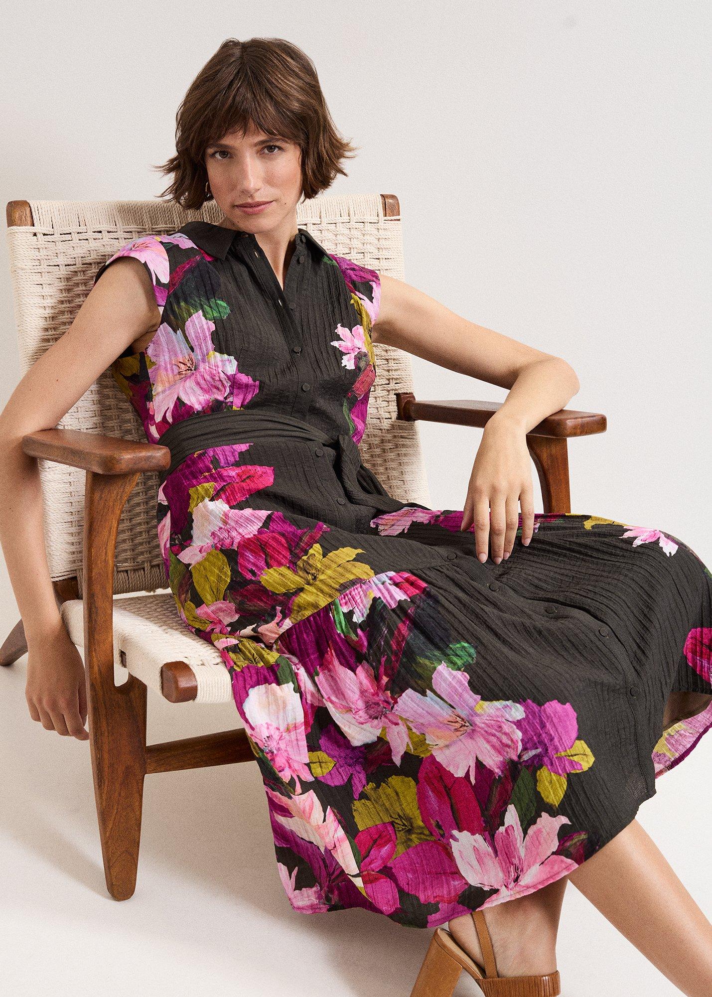Robyn Floral Midi Dress