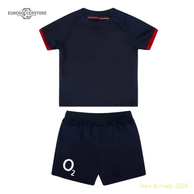 England Rugby Alternate Replica Infant 2023-2024 Stadium Edition Jersey