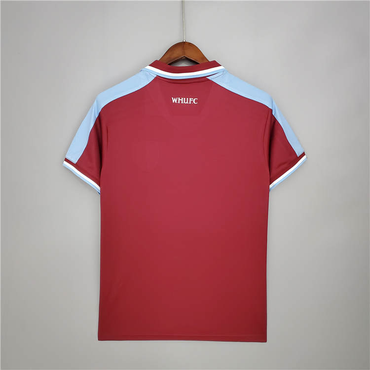 Advanced Fabric West Ham United 21-22 Home Red Soccer Jersey Football