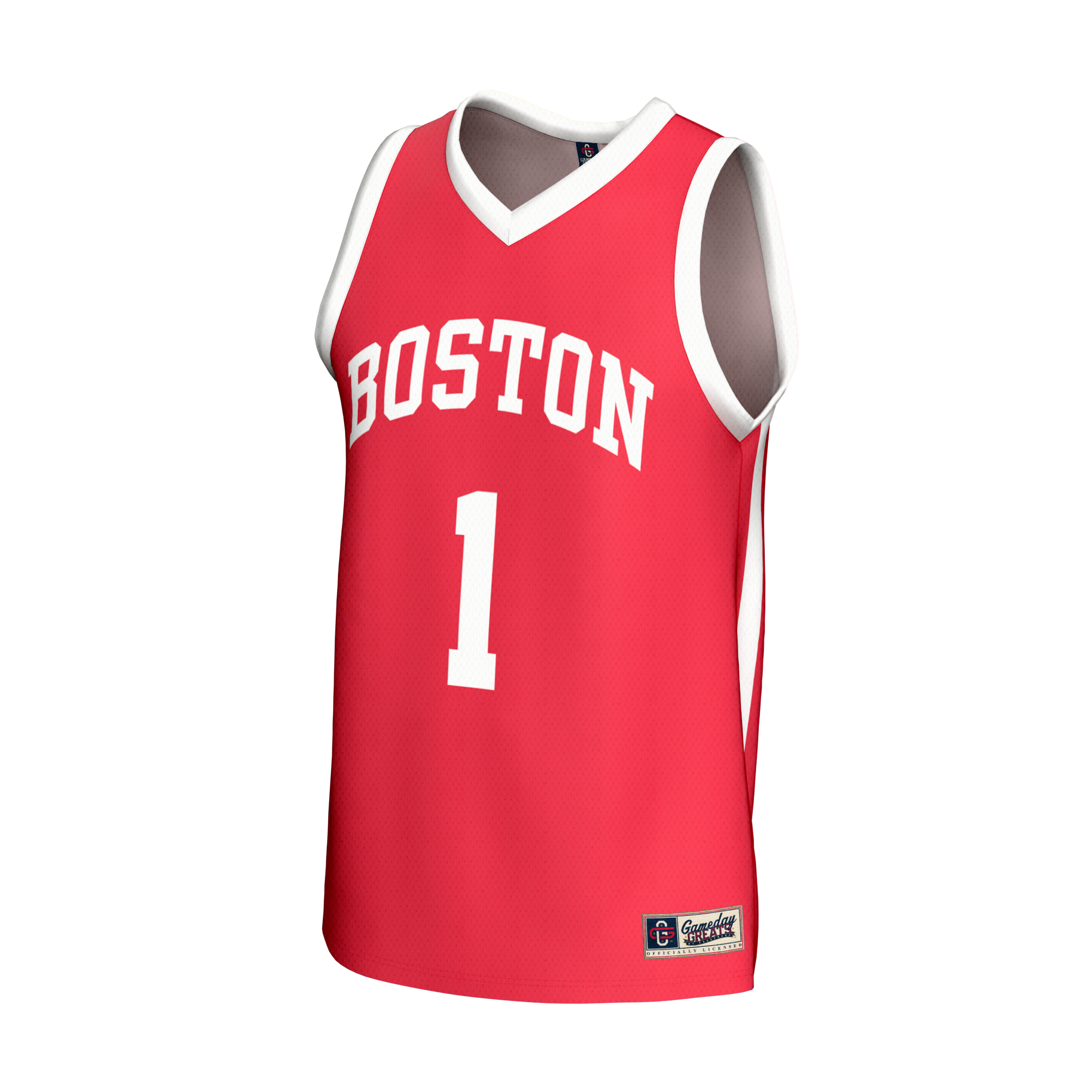 [DDG] Boston University GameDay Greats Youth Lightweight Collegiate Women's Basketball Fashion Jersey - Scarlet