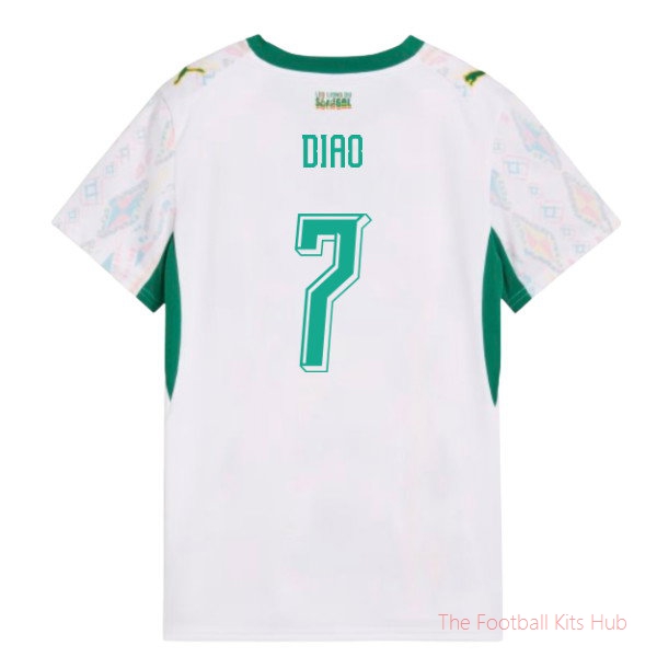 2026-2027 Senegal Home Shirt (Womens) (Diao 7)