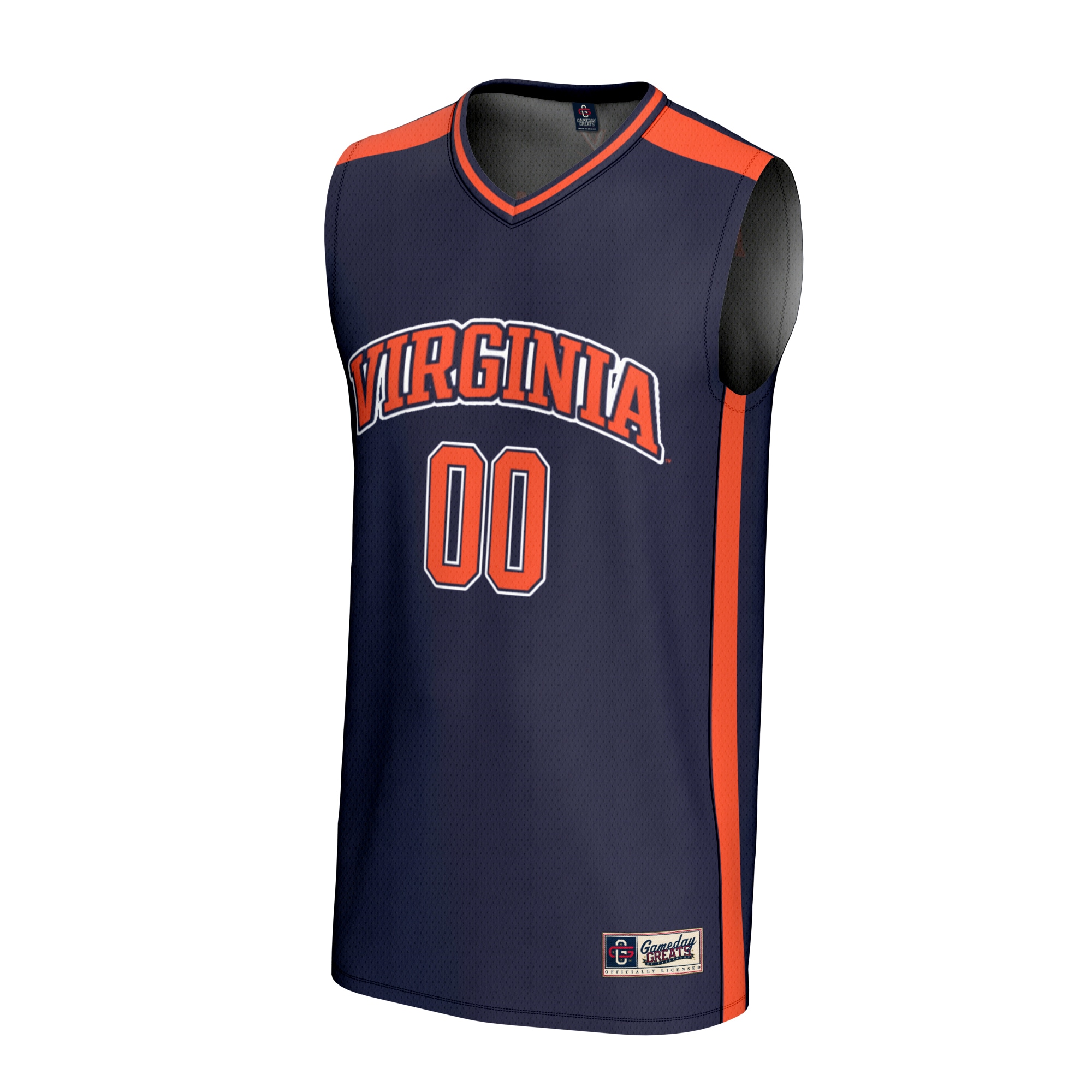 [NJP] Virginia Cavaliers GameDay Greats Youth NIL Pick-A-Player Lightweight Women's Basketball Fashion Jersey - Navy