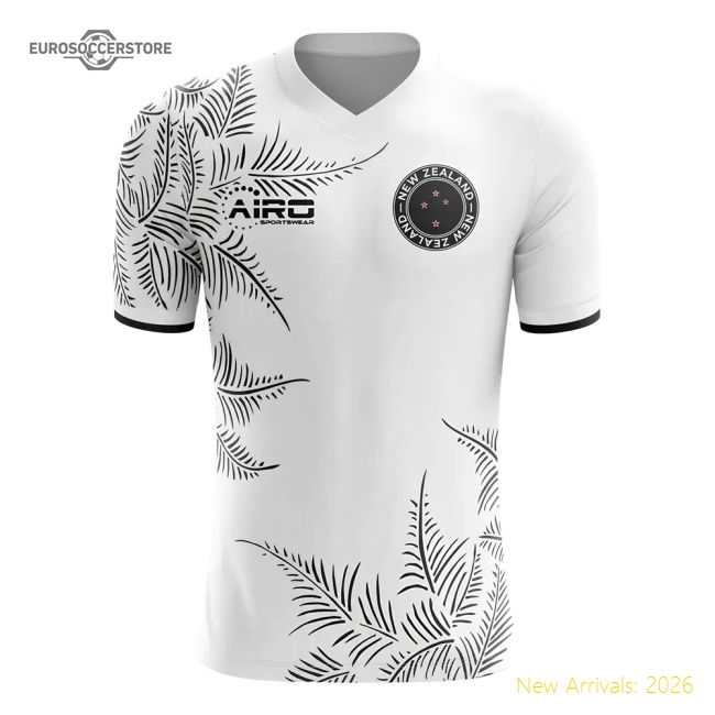 New Zealand 2025 Home Jersey Shirt Football Fan Football Fan Game Day Apparel