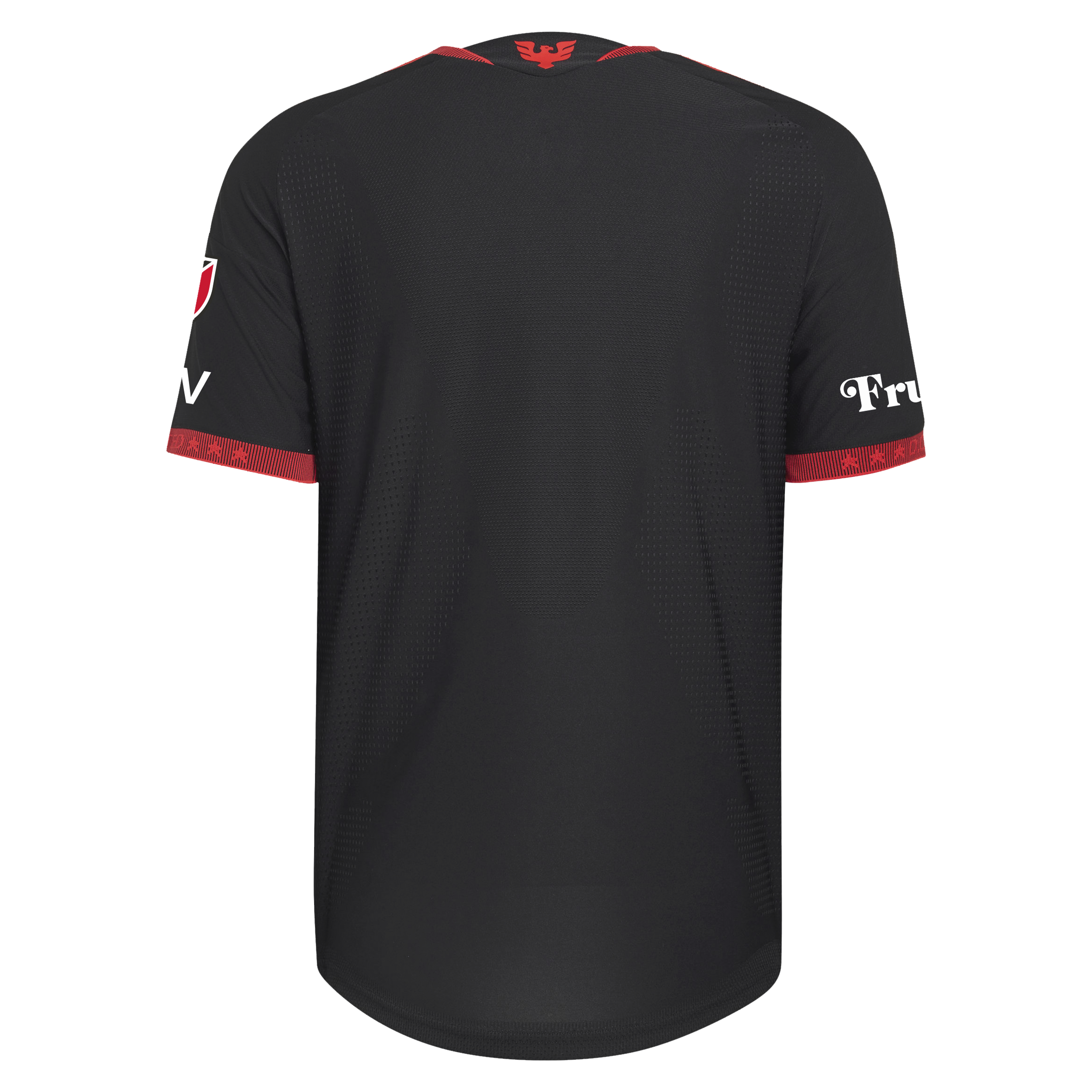 [JED] D.C. United 2026 Black-and-Red Kit On-Field Authentic Patch Jersey - Black