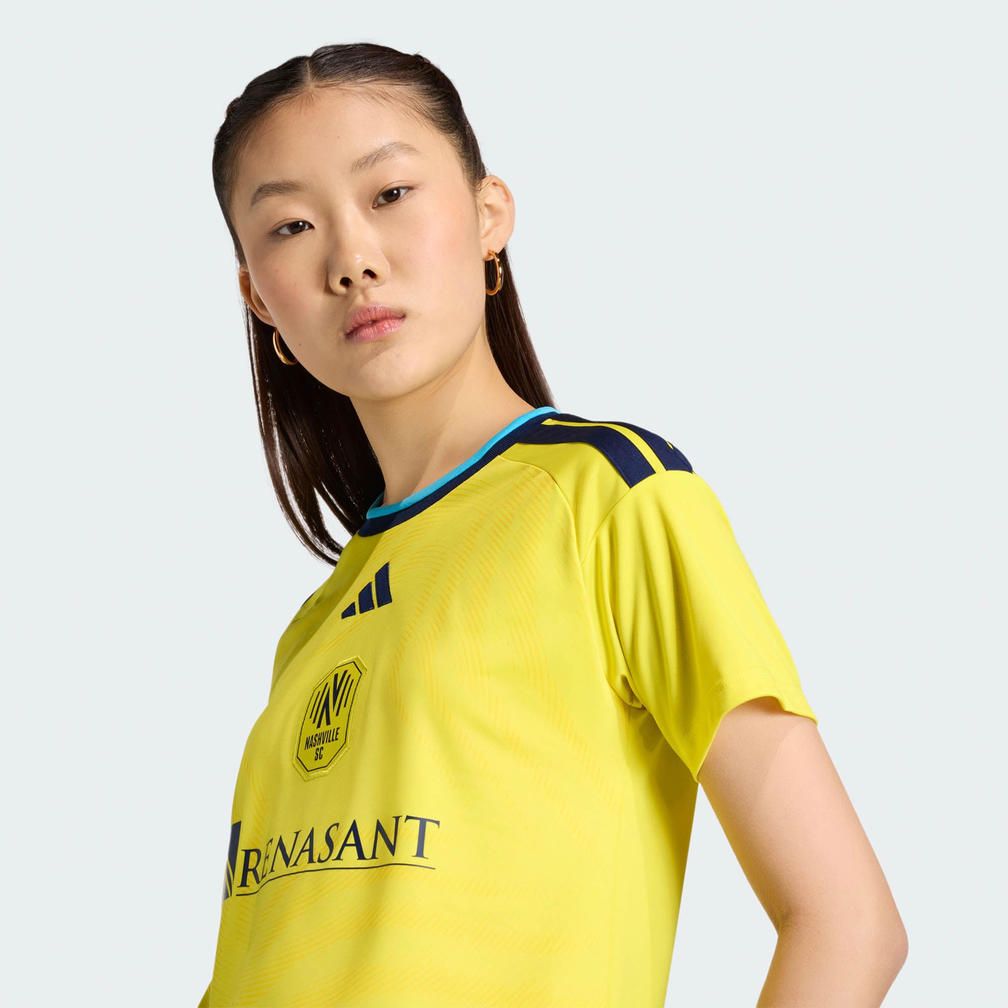 [JED] Nashville SC Women's 2026 The Reverb Kit Replica Jersey - Yellow