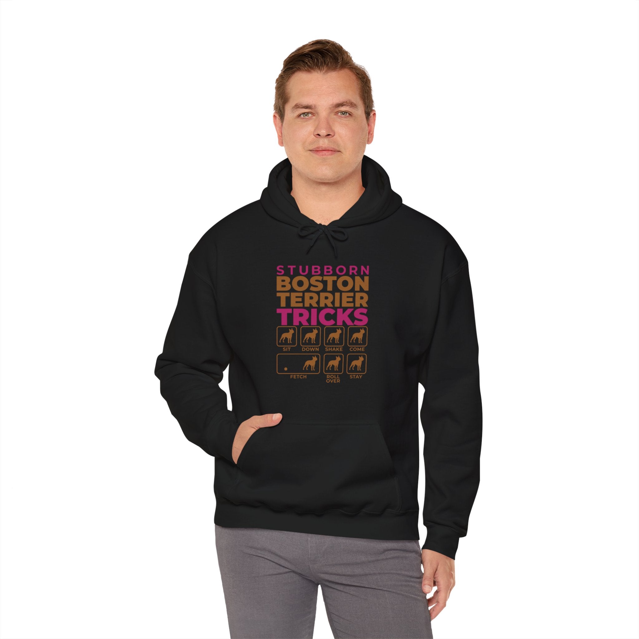 Fashion-Forward Spielberg - Unisex Hoodie For Boston Terrier Lovers f...