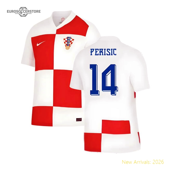 2024-2025 Croatia Home Shirt (Perisic 14)