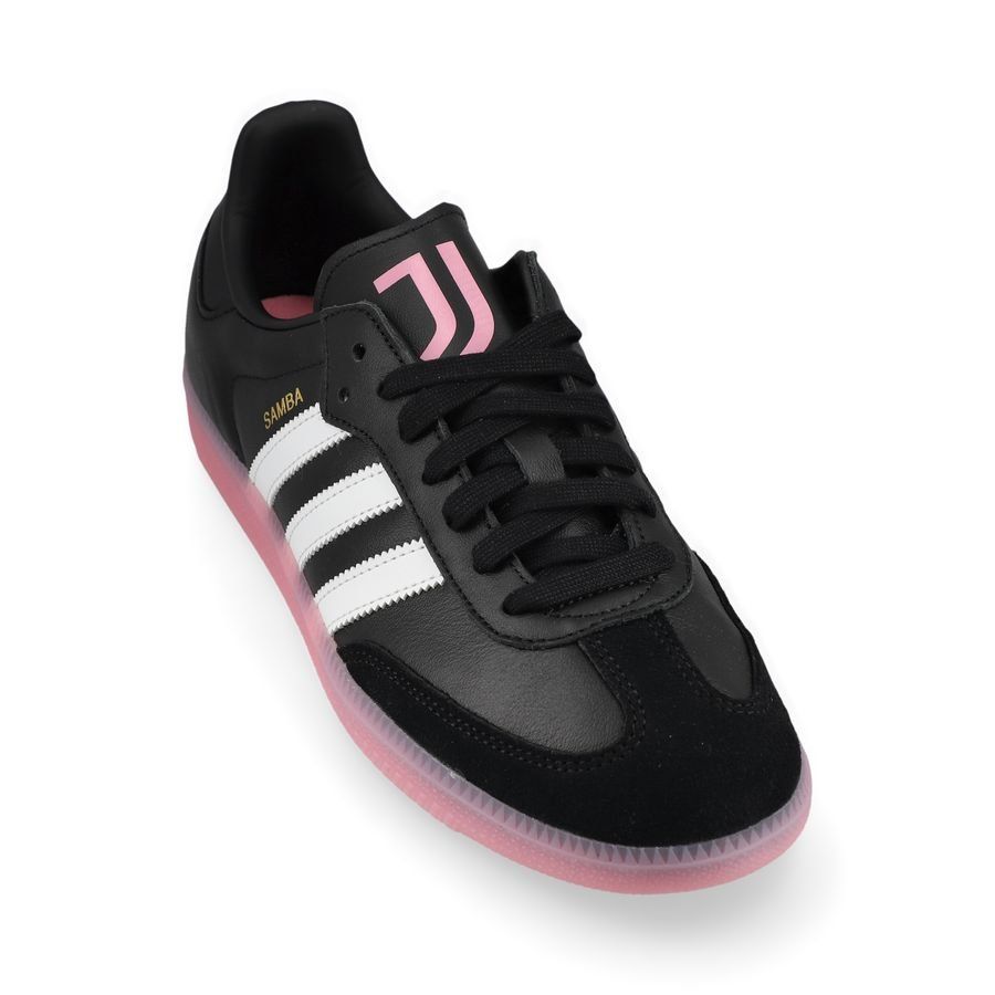 Adidas Samba Juventus Core Jet Black/footwear Pure White/bliss Pink