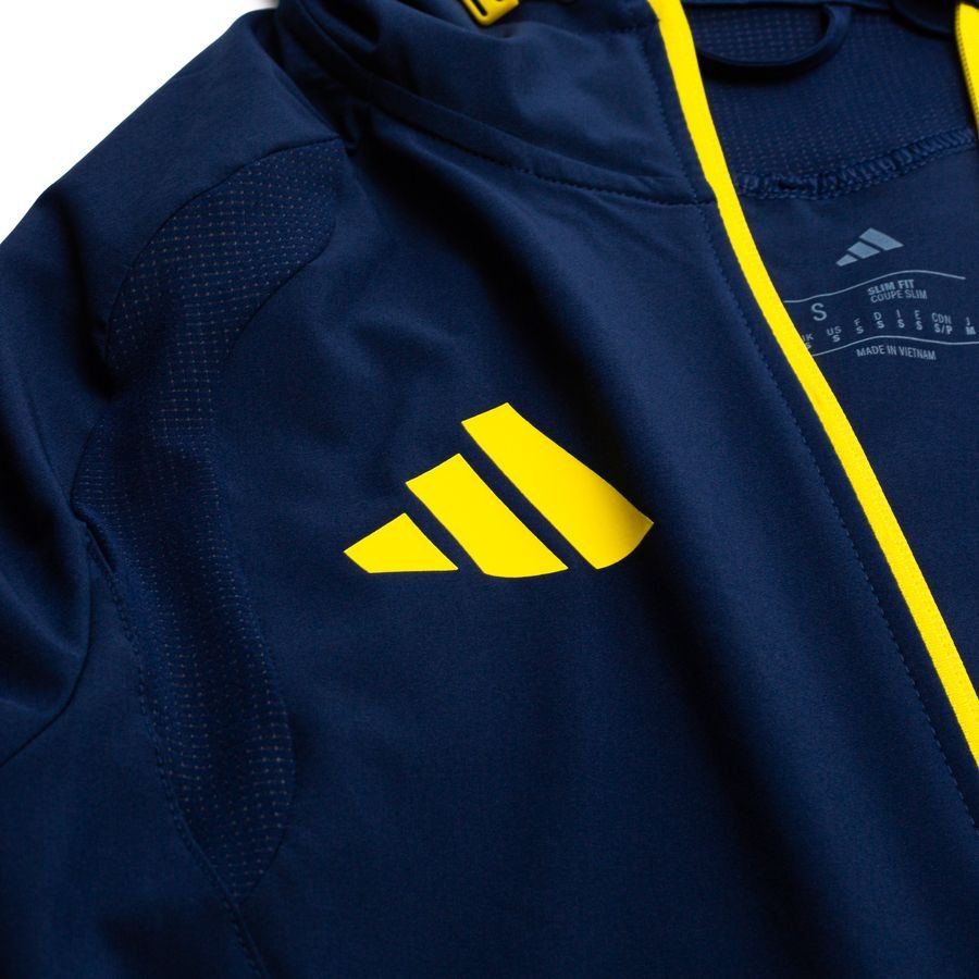 Sweden Windbreaker Tiro 26 Travel Team Navy In Multiple Adult Sizes