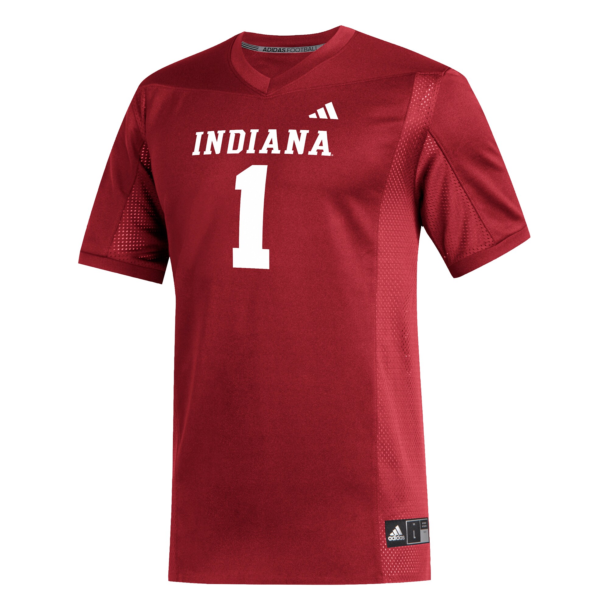 #1 Indiana Hoosiers Replica Football Jersey - Crimson