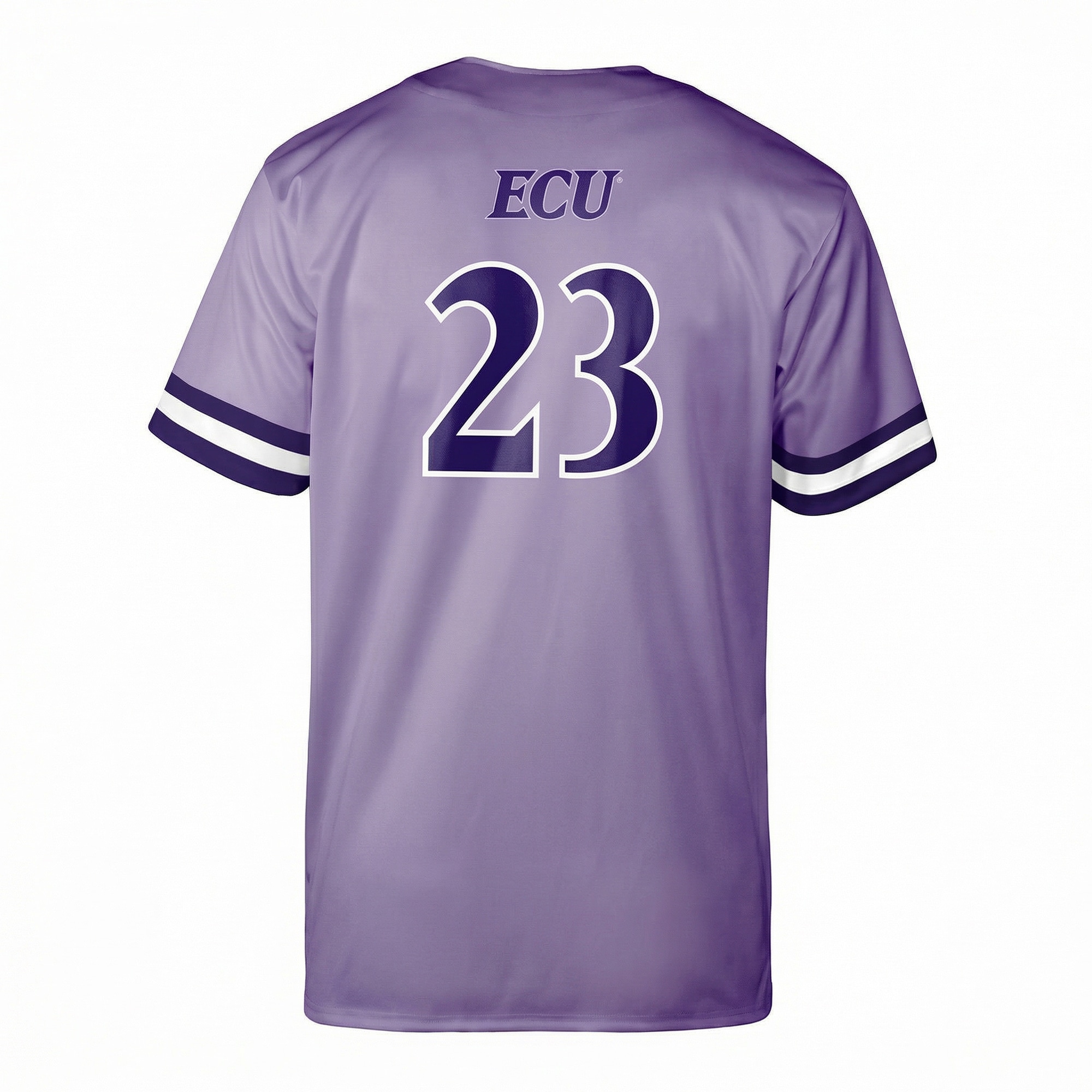 [NJP] ECU Pirates Replica Baseball Jersey - Purple
