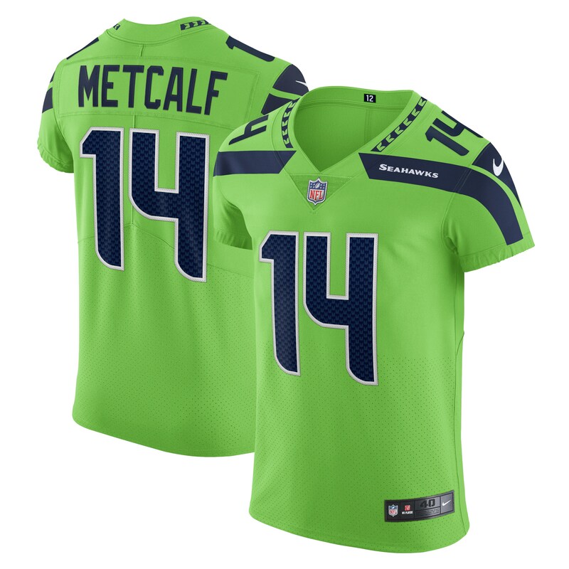 None DK Metcalf SEA Seahawks Timeless Game-Ready Jersey Football Appar