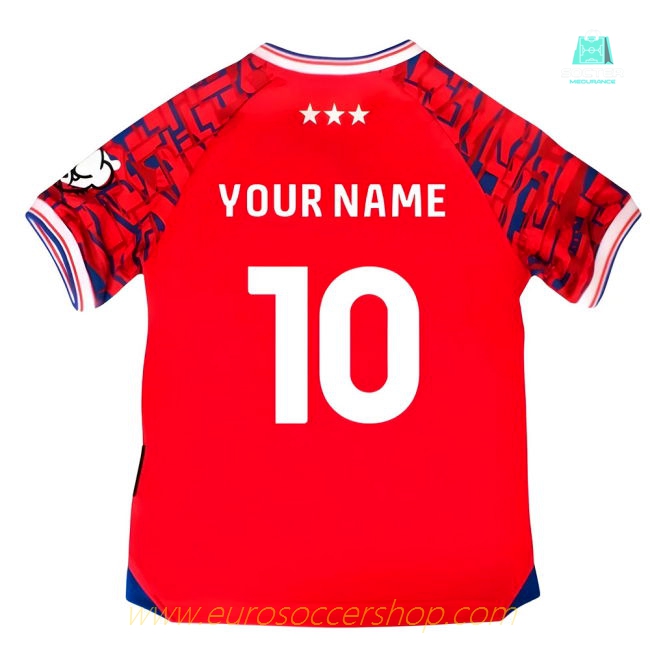 2025-2026 Ipswich Town Away Mini Kit (Your Name)