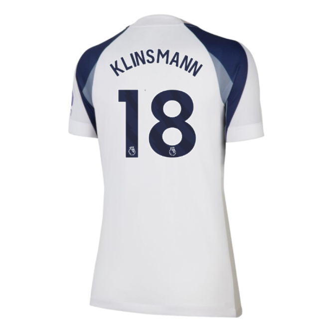 2025-2026 Tottenham Home Shirt (Womens) (Klinsmann 18)