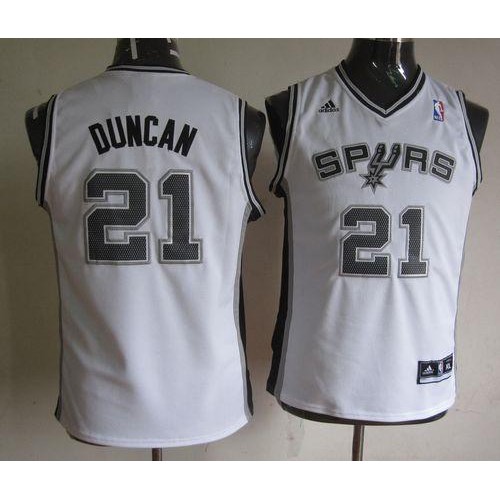 White Antonio Spurs #21 Jersey - Cost-Effective Basketball Jersey