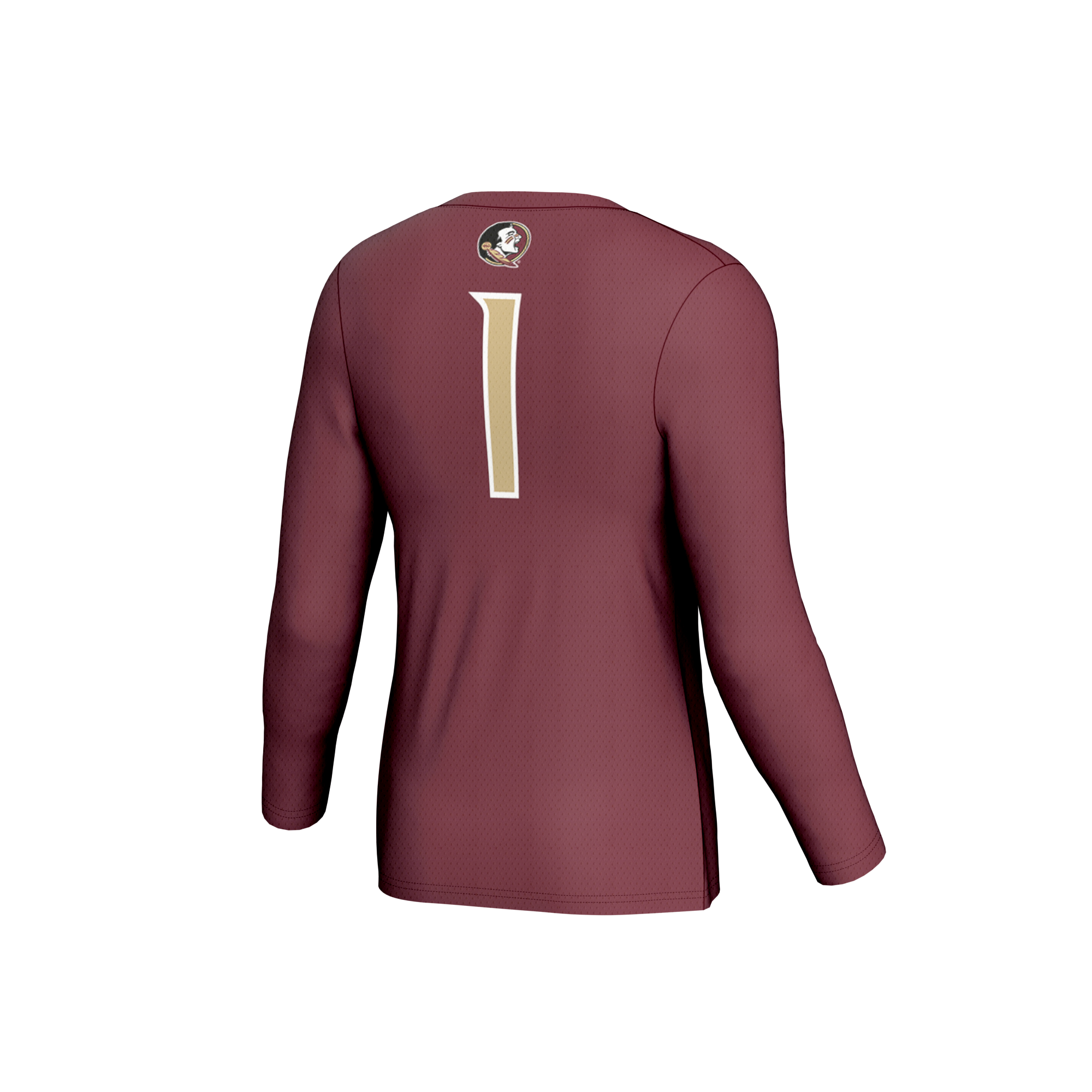 [NJP] Florida State Seminoles GameDay Greats Unisex Collegiate Volleyball Fashion Jersey - Garnet