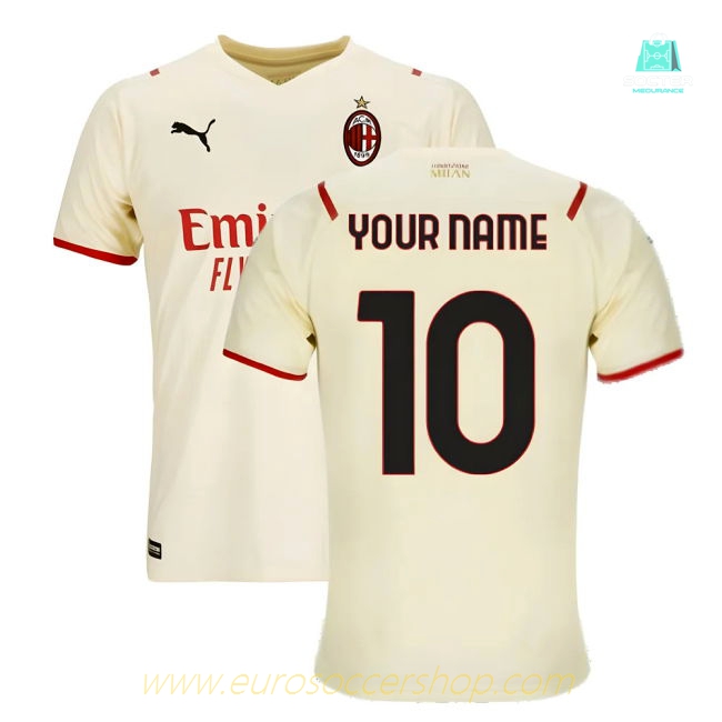 2021-2022 AC Milan Away Shirt (Your Name)