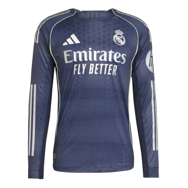 2025-2026 Real Madrid Long Sleeve Away Shirt (Ronaldo 7)