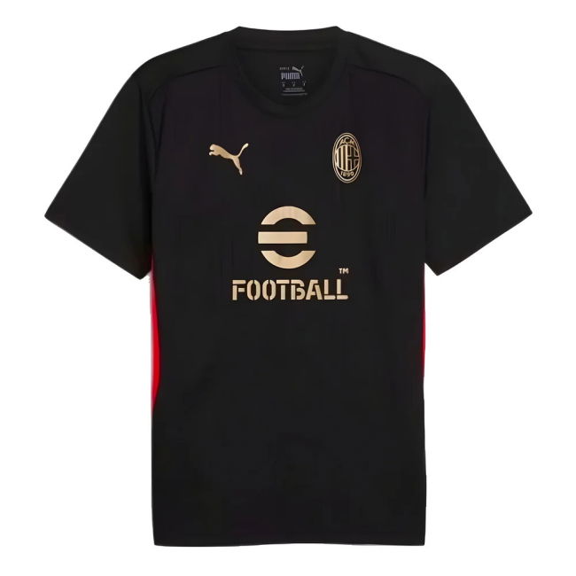 2024-2025 AC Milan Training Shirt (Black)