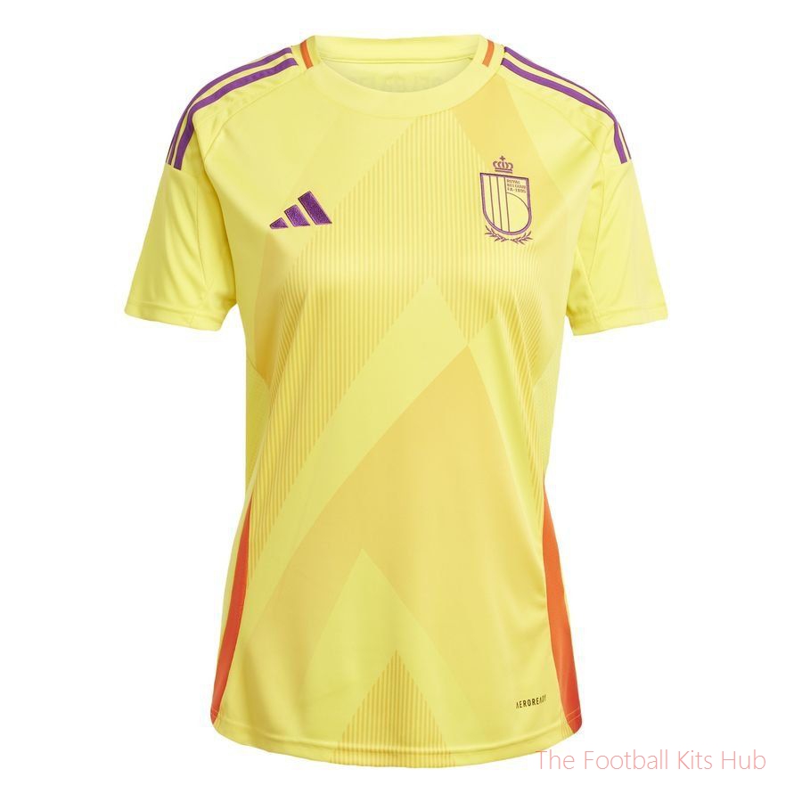 Belgium Away Shirt Women's EURO 2025 Kids