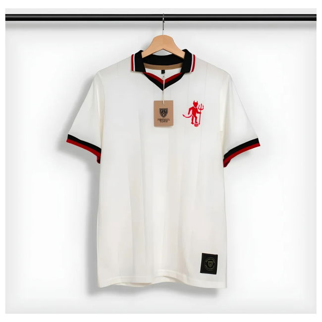 Manchester Devils Classic White Retro Shirt | Fan Favorite