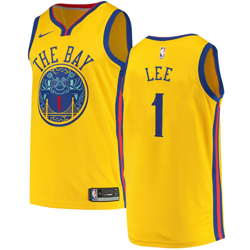 Nike Warriors Gold State Warriors #1 Jersey - On Sale Premium Quality