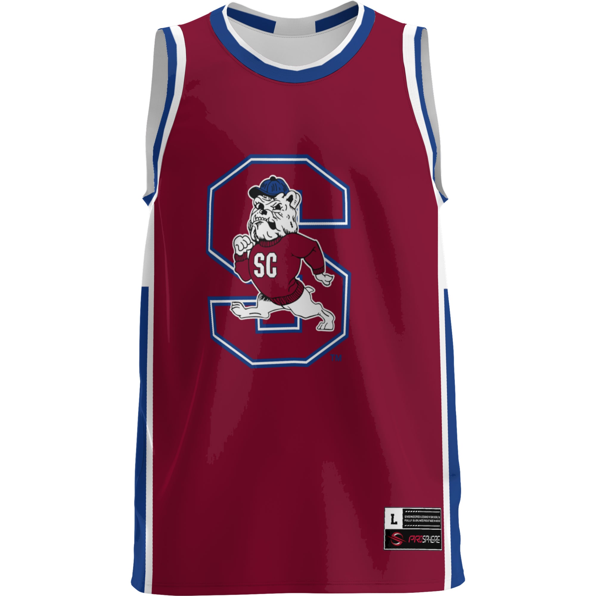 [DDG] South Carolina State Bulldogs GameDay Greats Lightweight Basketball Jersey - Blue