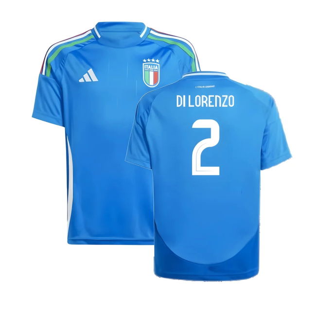 Kids 2026 Collection Italy Home Game Jersey 2024-2025 (1)