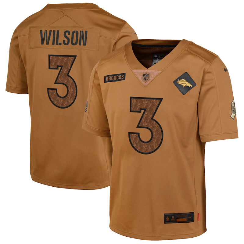 None Russell Wilson Denver Broncos NFL Team Fan Apparel for NFL Fans
