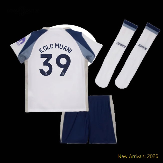 High-quality Football Team Mini Kolo Muani Jersey 2025-2026 Soft-touch