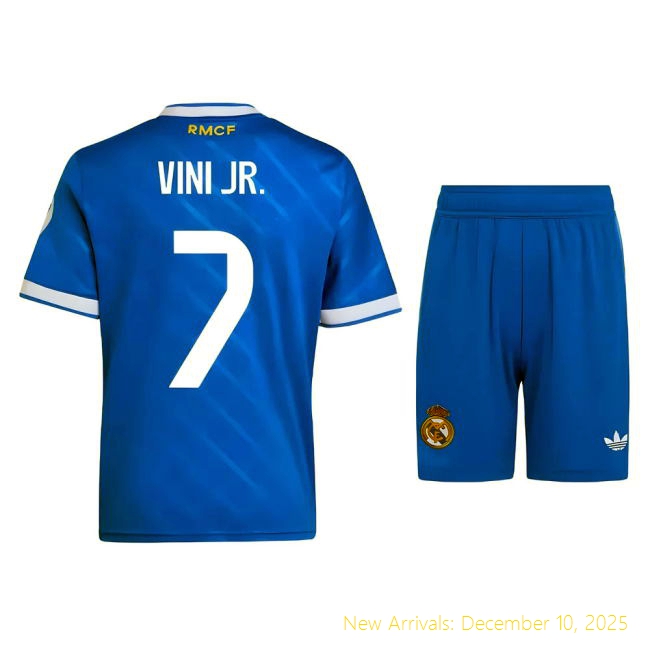 2025-2026 Real Madrid RM Durable Third Mini Kit (Vini Jr. 7)