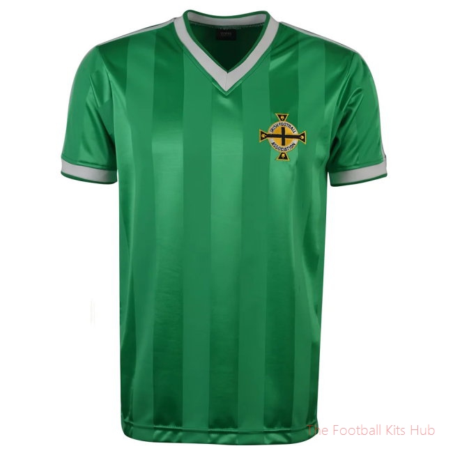Northern Ireland 1984 Polyester Retro Football Shirt