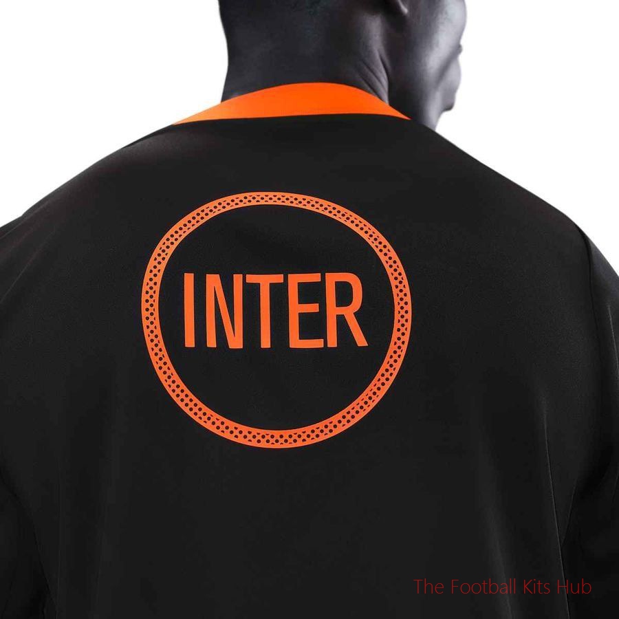 Inter Milan Training T-Shirt Dri-FIT Academy Pro Pre Match 3rd - Black/Thunder Blue/Safety Yellow