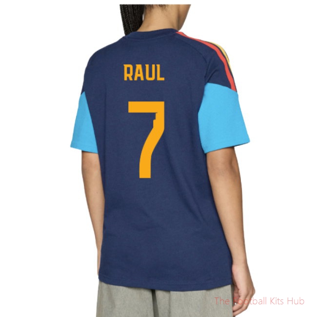 [JED] 2026/27 Spain Training Tee (Night Indigo) (Raul 7)