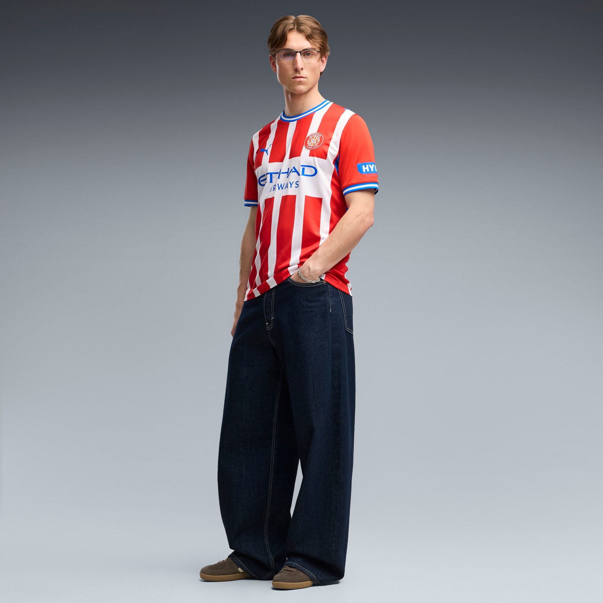 [SJH] Girona FC 2026/27 Home Replica Jersey - Red