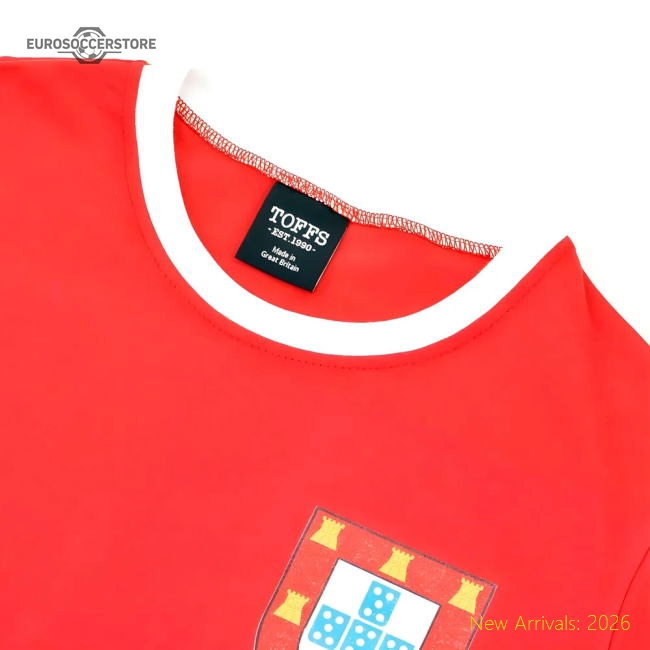 Portugal 12th ManT-Shirt - Red/White Ringer