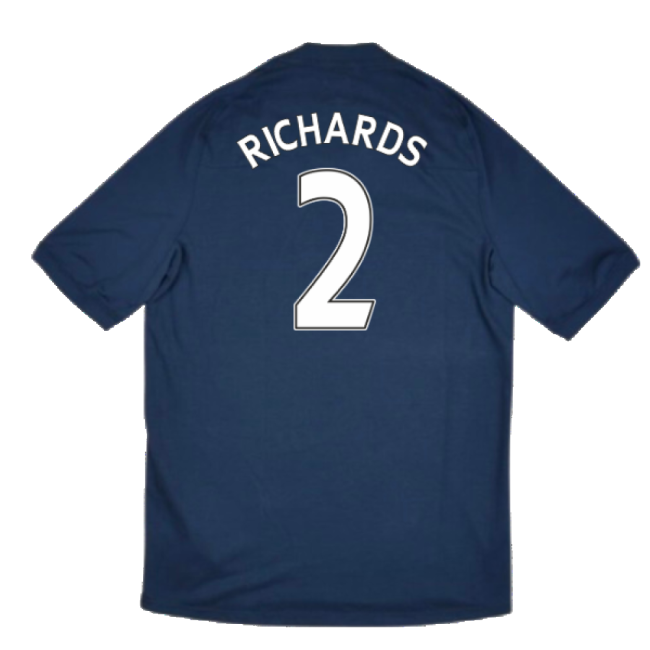 Richards 2 2010-2011 Manchester City Club Away Jersey (Very Good)