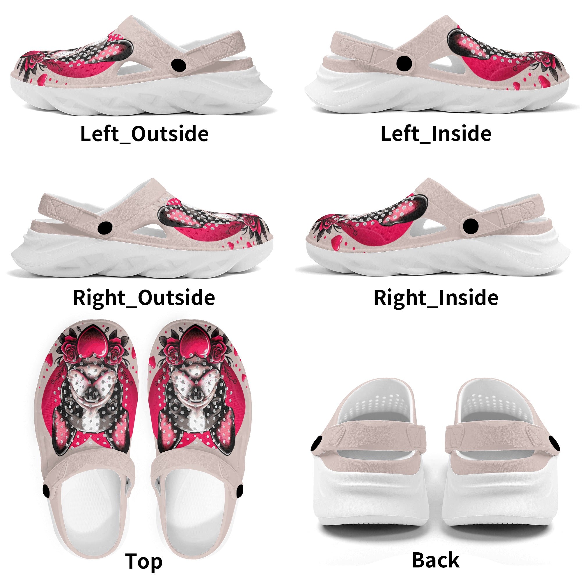 Fashion-Forward Stella - Summer Hollow Out Clogs for Dog Owners Durable